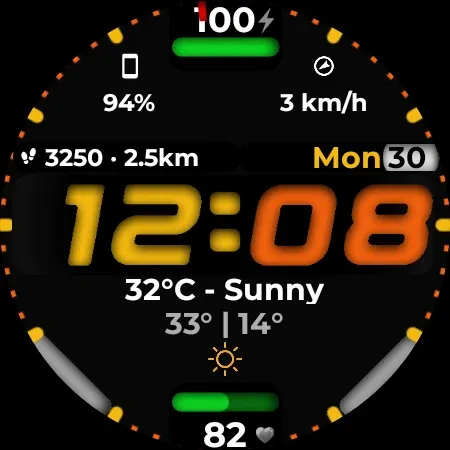 Watch Face CUE157 screenshot 11