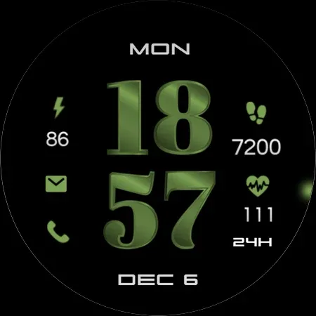 Digital Basic 3b Wear OS 4+ screenshot 15