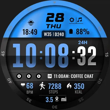 ML2U 104 Watch Face screenshot 27