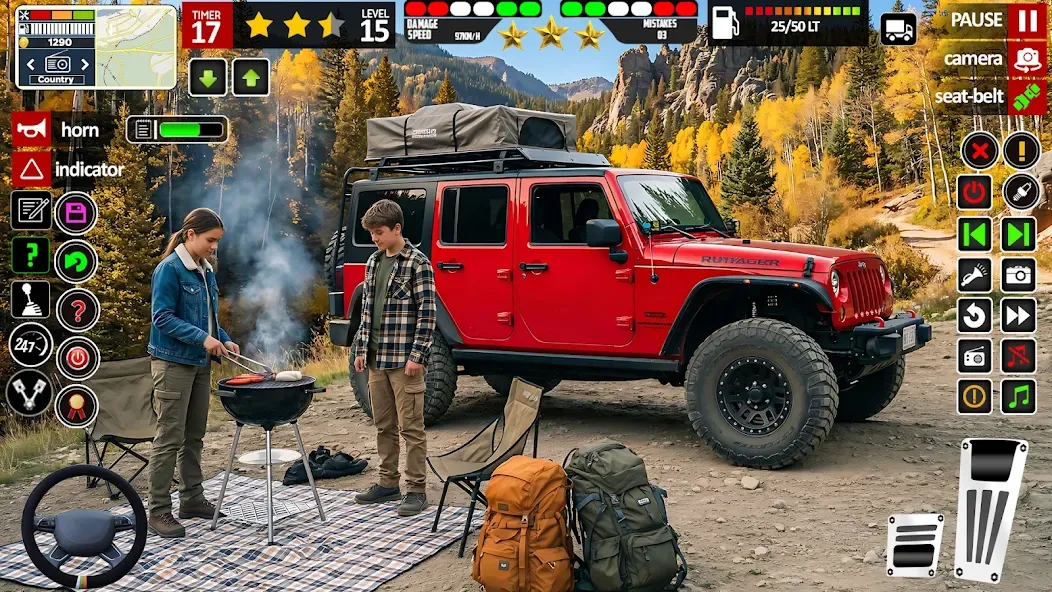 Offroad Jeep Driving Simulator screenshot 5