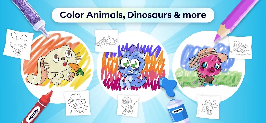 Moshi Drawing For Toddlers screenshot 5