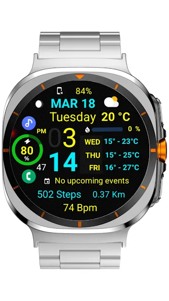 Informative Weather Day NTV578 screenshot 1