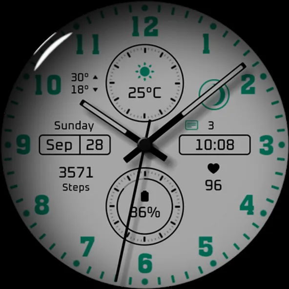 Watch face 10h08.com #76 screenshot 28