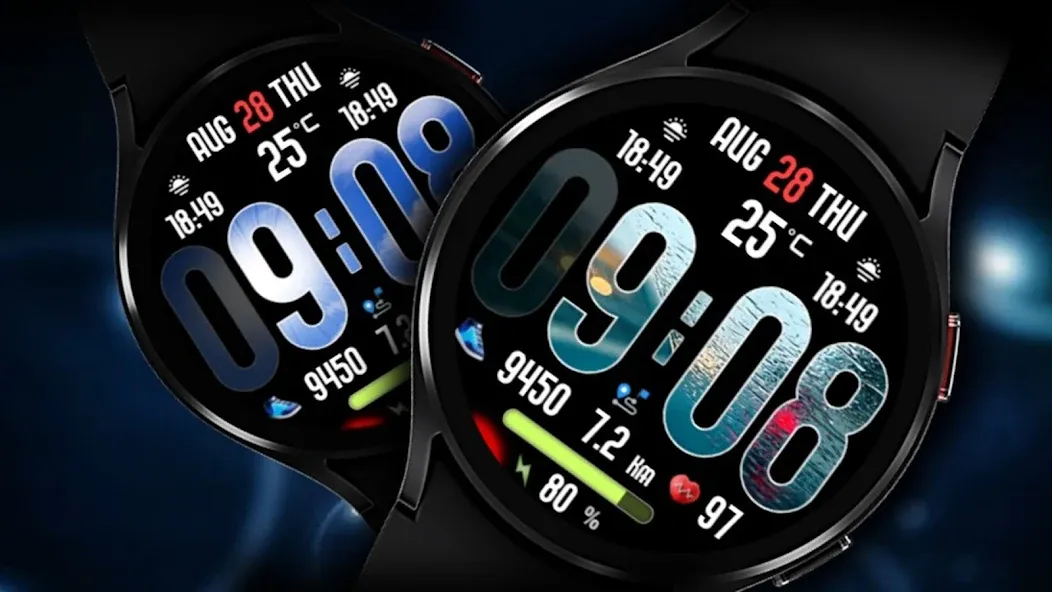 Animated Weather Digital Clock screenshot 15