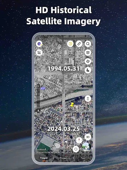 3D地図地球-衛星マップ-路線図計画 screenshot 6