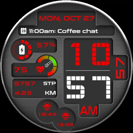 SY07 Wear OS Watch Face screenshot 29