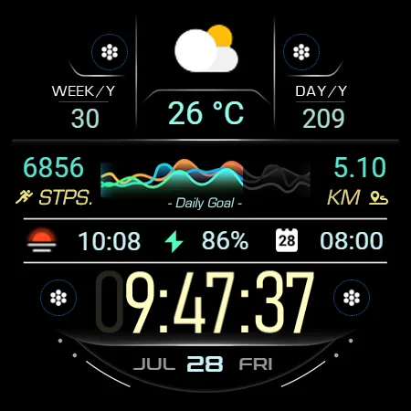 Health Tracking - Km/Mi - RE28 screenshot 22