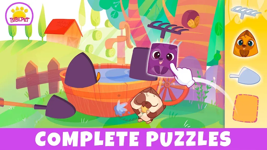 Baby Farm: Kids Learning Games screenshot 3