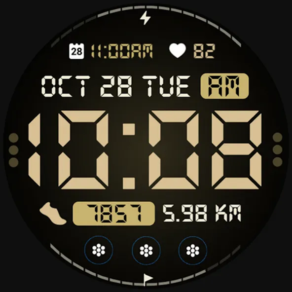 CH054 Digital watch face screenshot 47