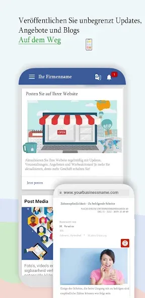 Sofortige Website-Builder-App screenshot 2