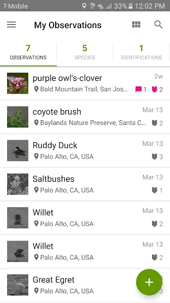 iNaturalist screenshot 3