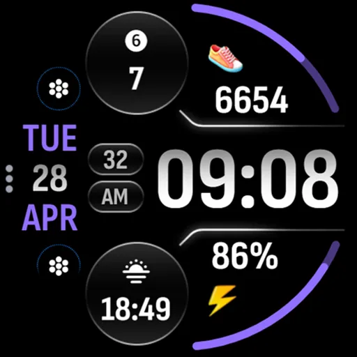 OMG 449 - Digital Watch Face screenshot 31