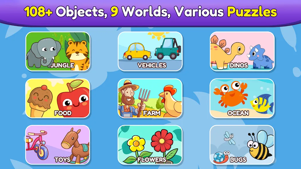 Baby Puzzle Games for Toddlers screenshot 5