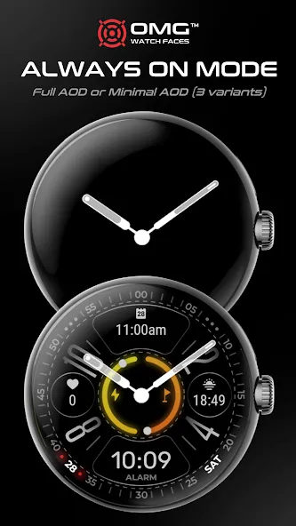 OMG 386 Hybrid Watch Face screenshot 6