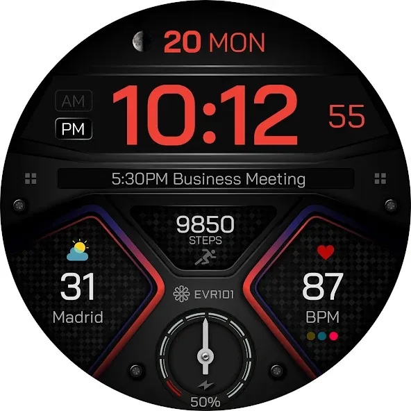 EVR101 Digital Watch Face screenshot 27