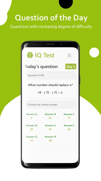 IQ Test - Intelligence Test screenshot 6