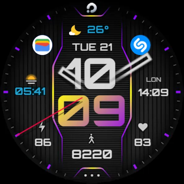 ACTIVE 39 Hybrid Watch Face screenshot 9