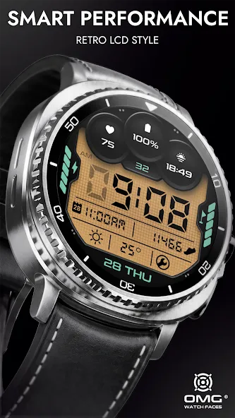 OMG 454 - Modern Retro Watch screenshot 2