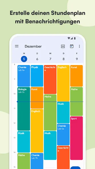 Schulplaner und Stundenplan screenshot 2
