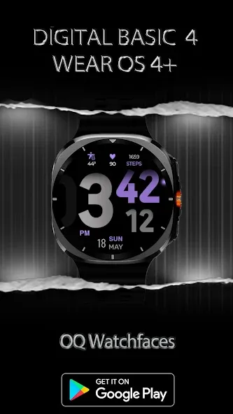 Digital Basic 4 Wear OS 5+ screenshot 29