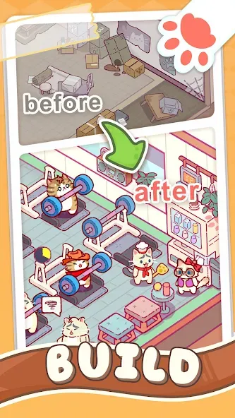 키티 짐 - 아이들 캣 게임 screenshot 7