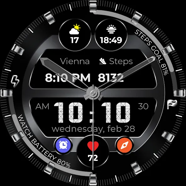 ChronoFlex Watch Face screenshot 9
