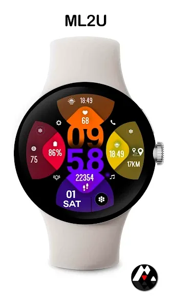 ML2U 188 Watch Face screenshot 6