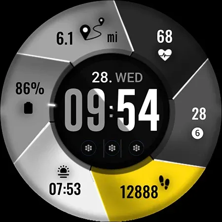 ML2U 95 Watch Face screenshot 7