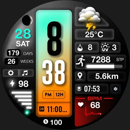 ML2U 268 Watch Face screenshot 30