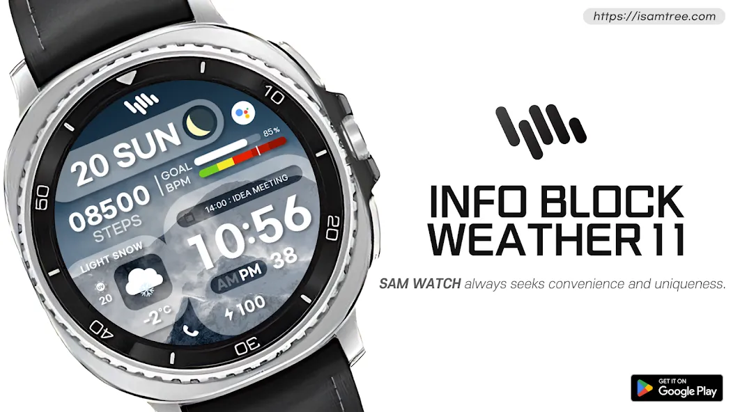 SamWatch InfoBlock Weather 11 screenshot 1