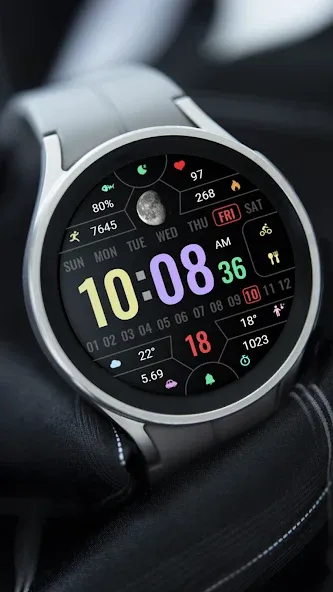 ZKinWatch Clarity Large Number screenshot 2