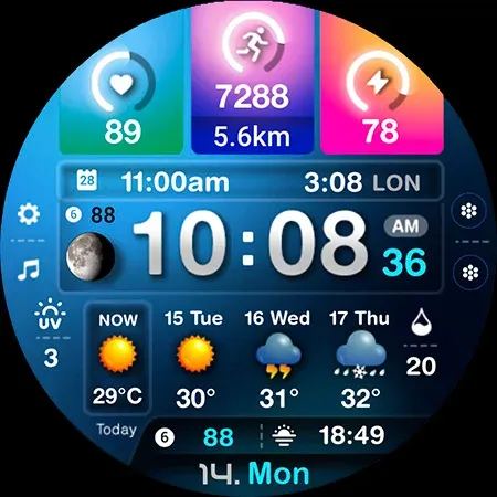 ML2U 243 Watch Face screenshot 26