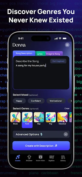 Donna AI Song & Music Maker screenshot 6