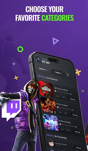 Cross-Platform streams - Givvy screenshot 2