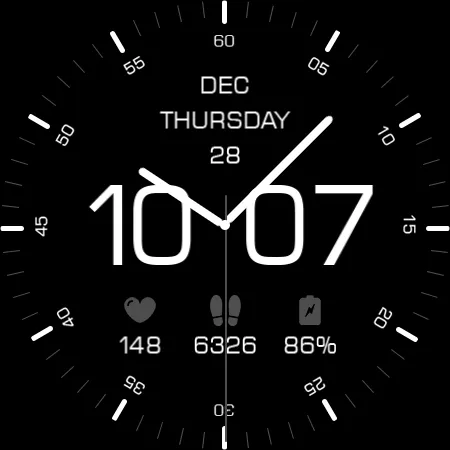 Key115 Analogue Watch Face screenshot 25