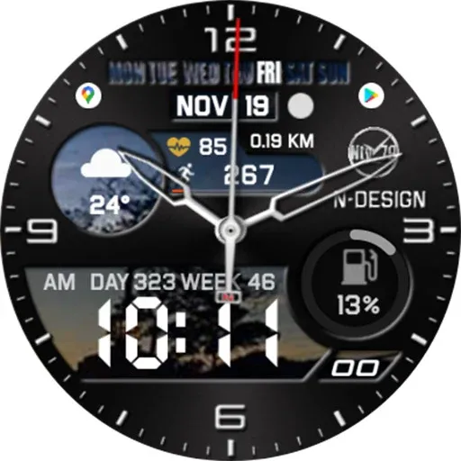NTV509 - Informative watchface screenshot 25