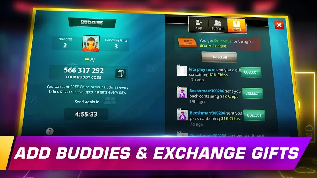 Teen Patti Royale: Gold League screenshot 32