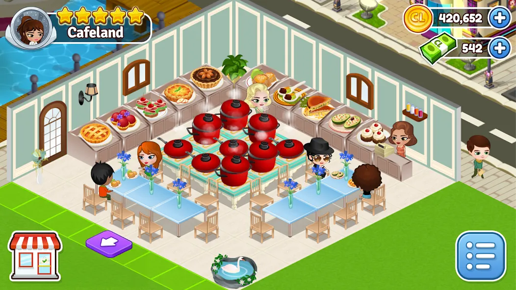 Cafeland - Jogo de Restaurante screenshot 8