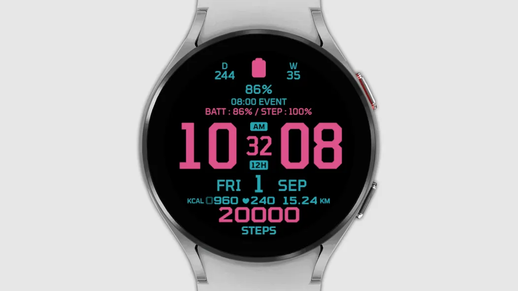 IWF AllNew Digi Pro watchface screenshot 7