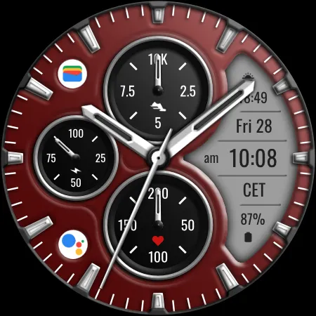 DADAM100: Hybrid Watch Face screenshot 19
