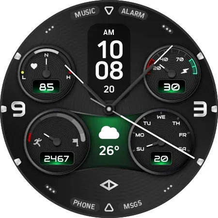 Forte: Hybrid Watch Face screenshot 30