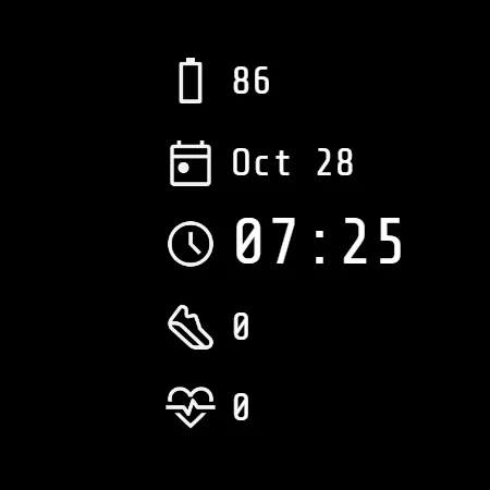 Watch Face Minimalism 3 screenshot 21