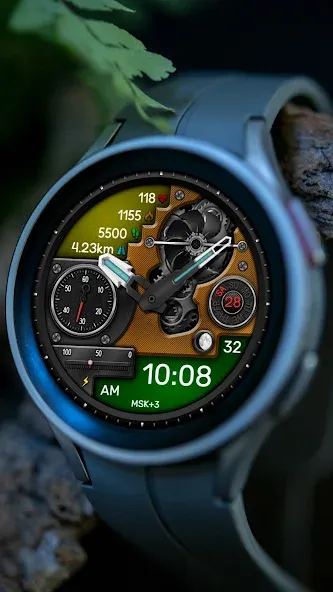 Hybrid GIIS URX78 Watch face screenshot 4