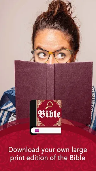 Large print Bible in english screenshot 3
