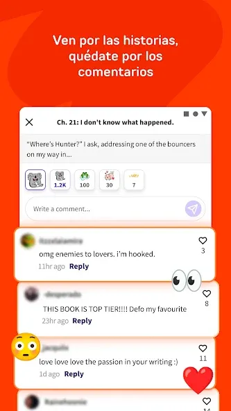 Wattpad - Lee y Escribe screenshot 4