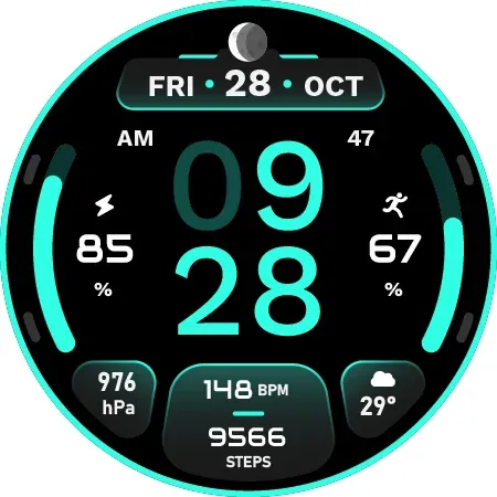 Paramount: Digital Watch Face screenshot 18
