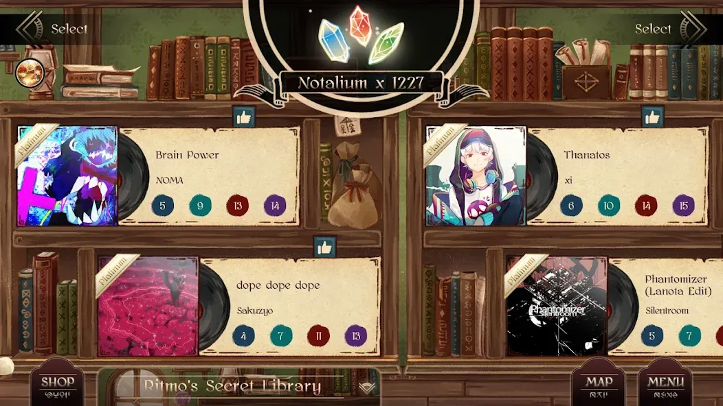 Lanota - Music game with story screenshot 5