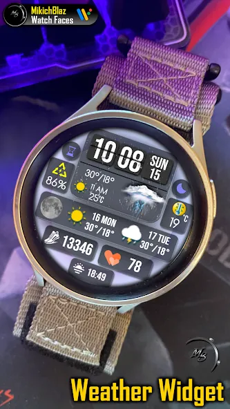 Weather Widget Watch Face screenshot 5