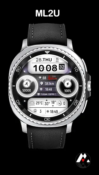 ML2U 297 Watch Face screenshot 5