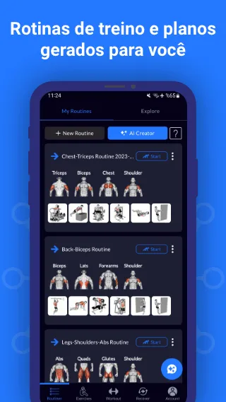 Planejador de Treino screenshot 7